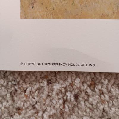 "WILD TURKEYS" AND "BENGAL BRACE" LITHOGRAPH BY GUY COHELEACH