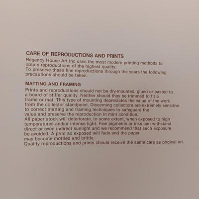 "WILD TURKEYS" AND "BENGAL BRACE" LITHOGRAPH BY GUY COHELEACH