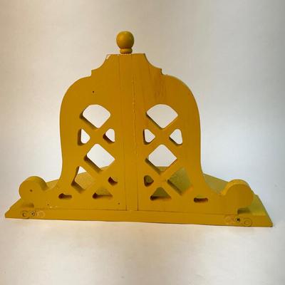 290 Yellow Wall Shelf