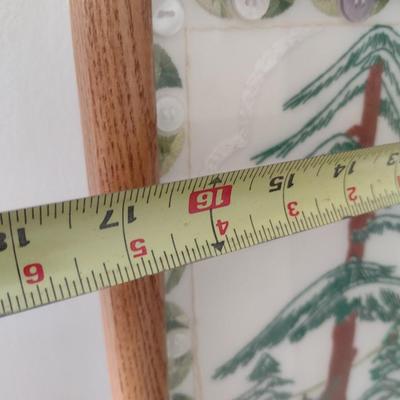 Framed Under Glass Needlework and Sewing Notions Fabric Art Choice J