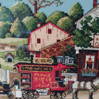 Framed Needlework Art Choice K