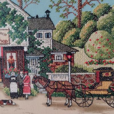 Framed Needlework Art Choice K