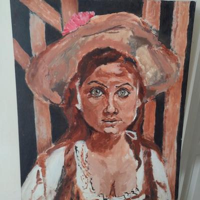 Original Unframed Art Signed by Artist Choice M