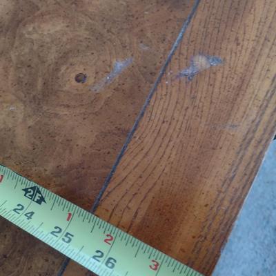 Vintage Bassett Chinoiserie Three Drawer Chest with Brass Accents