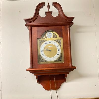 274 Seth Thomas Cherry Wood Wall Clock
