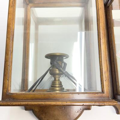 276 Pair of Cherry ‘’Theodore & Alexander" Candlestick Wall Sconces