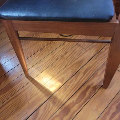 Sale Photo Thumbnail #419: Measures 48" 30.5" high and 19" deep, great shape, look at inside the drawers.
Chair is in fine shape as well