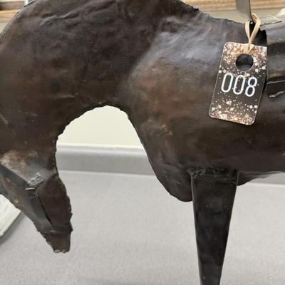 Sale Photo Thumbnail #142: About 24 inches tall, metal base