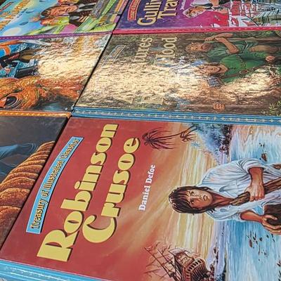 Treasury of Illustrated Classics 6-Book Hardcover Bundle (Modern Publishing - New Condition