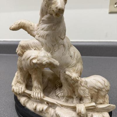 Sale Photo Thumbnail #160: Italian cast piece , resin composite 12 inches wide, 7 inches deep, 14 inches tall
This is a very heavy piece 
Retail is $350++