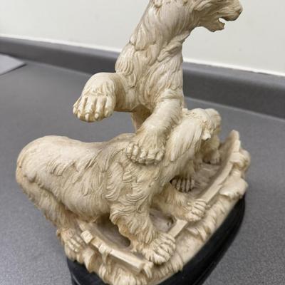 Sale Photo Thumbnail #159: Italian cast piece , resin composite 12 inches wide, 7 inches deep, 14 inches tall
This is a very heavy piece 
Retail is $350++