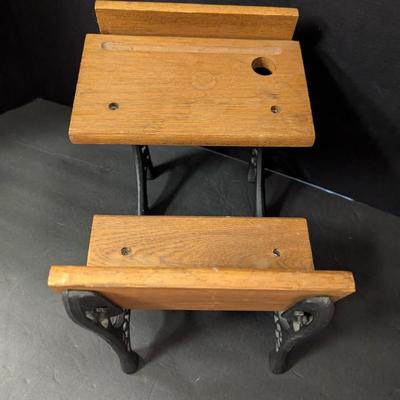 American Girl Doll School Desk Cast Iron & Solid Wood Heavy