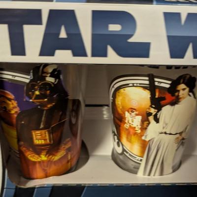 Star Wars Set Of Four 16oz Glasses