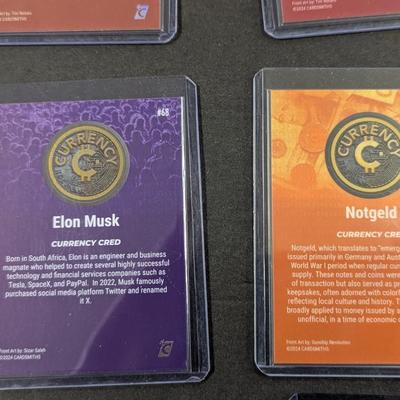 Currency Trading Cards #2
