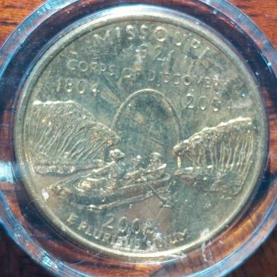 Gold Plated Quarter 2004