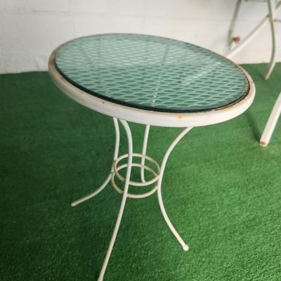 Mcm Small outdoor table