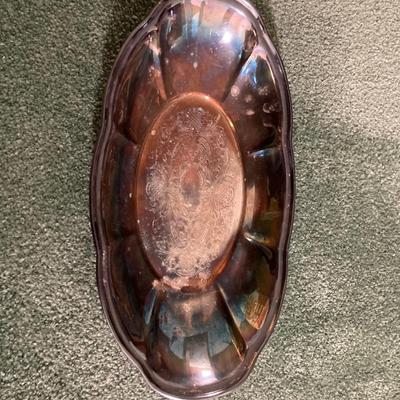 Silver plated tray