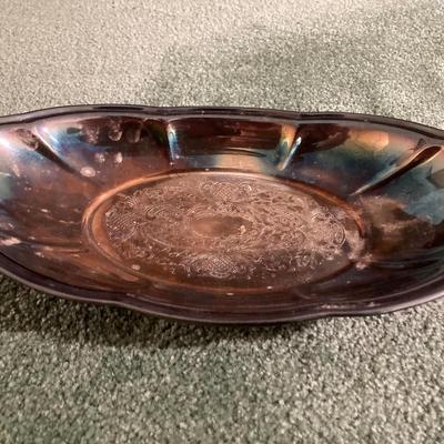 Silver plated tray