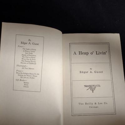 3 ANTIQUE BOOKS