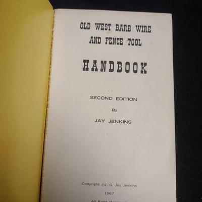 2 BOOKS ON ANTIQUE BARBED WIRE
