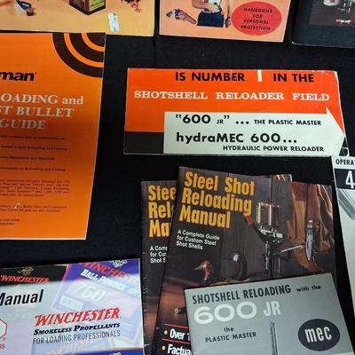BOOKS AND PAMPHLETS PERTAINING TO FIREARMS