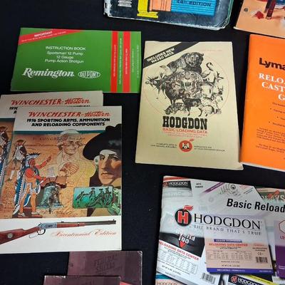 BOOKS AND PAMPHLETS PERTAINING TO FIREARMS