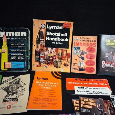 BOOKS AND PAMPHLETS PERTAINING TO FIREARMS