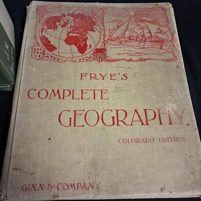 VINTAGE BOOKS AND A BOOK END