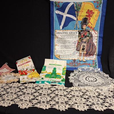 HANDMADE DOILIES & SOUVENIR TOWELS