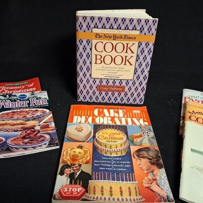 A VARIETY OF COOK BOOKS