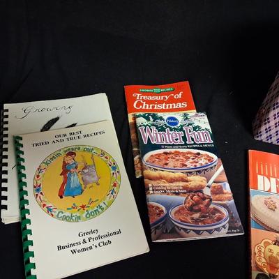 A VARIETY OF COOK BOOKS