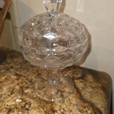Fostoria Candy Dish with lid
