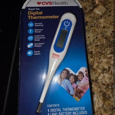 CVS digital thermometer in package