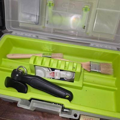 Kitchen Tool Box with cooking utensils