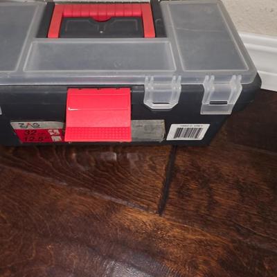 Soldering gun in tool box