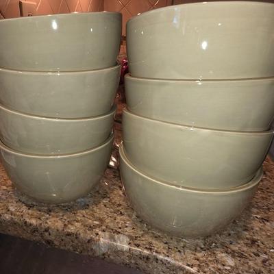 Light Green Cereal Bowls