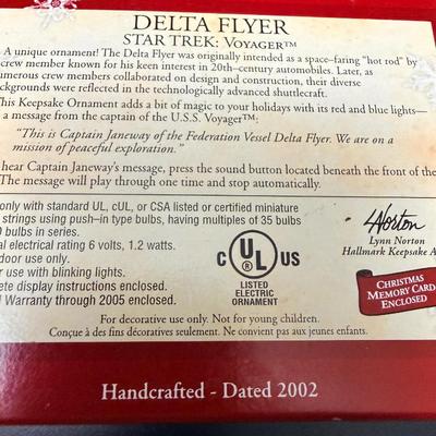 Unopened Vintage Star Trek Boxed Ornaments - Lot of 14