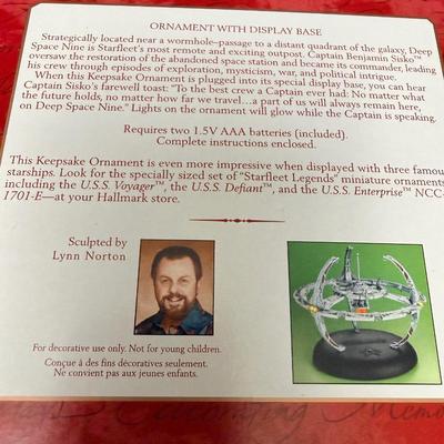 Unopened Vintage Star Trek Boxed Ornaments - Lot of 14