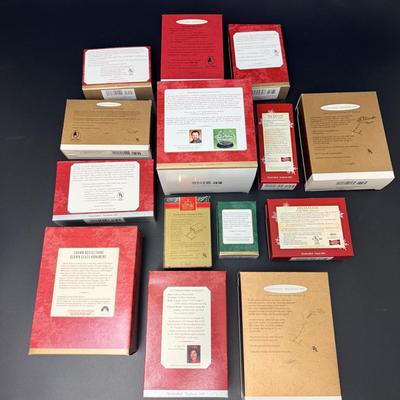 Unopened Vintage Star Trek Boxed Ornaments - Lot of 14