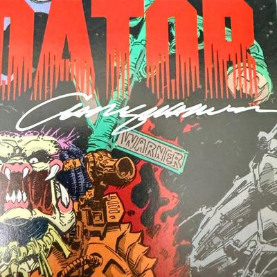 3 Signed Predator Comic Books c1989 & 1990