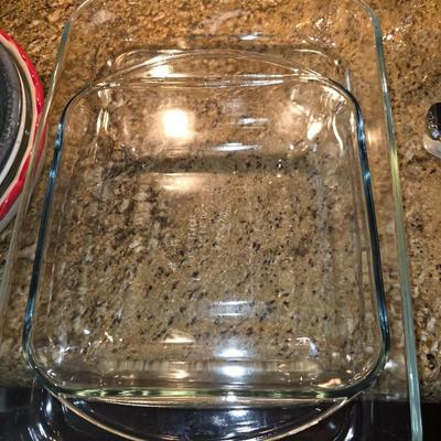 Clear Casserole dishes