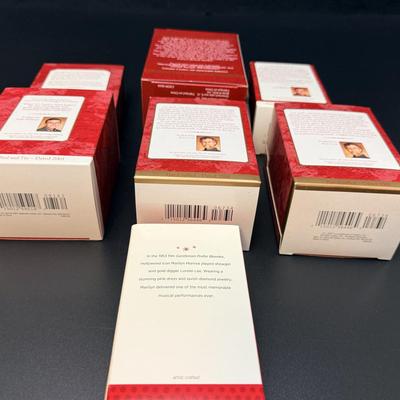 7 - New In Box Ornaments - Robots & GI Joe ++