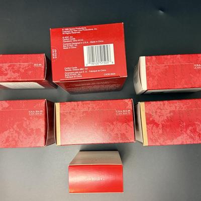 7 - New In Box Ornaments - Robots & GI Joe ++