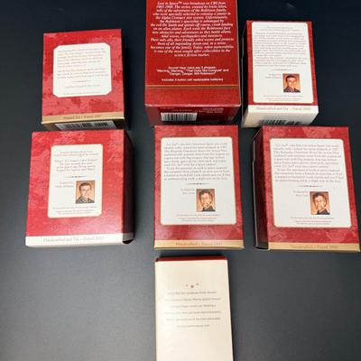 7 - New In Box Ornaments - Robots & GI Joe ++