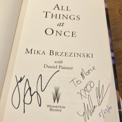 Signed Hardcover Memoirs & Stories Lot: Celebrity Chefs, Athletes, TV Personalities & Hollywood Icon