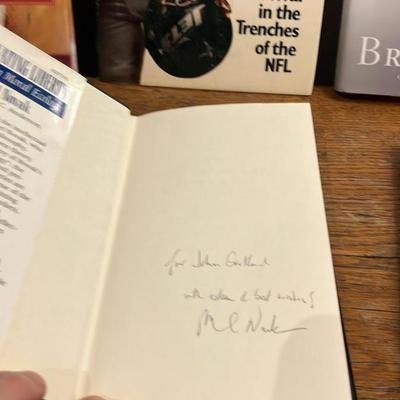 Signed Hardcover Memoirs & Stories Lot: Celebrity Chefs, Athletes, TV Personalities & Hollywood Icon