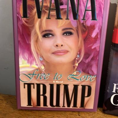 Signed Hardcover Political & Celebrity Memoirs Lot: Trump Family, Giuliani, Specter & Glenn Beck Classics