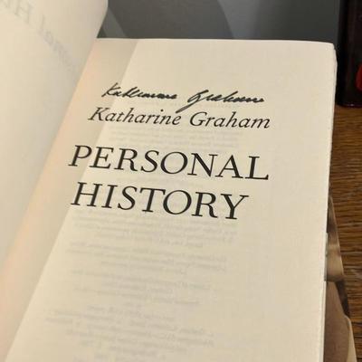 Signed Hardcover Conservative Political Memoirs Lot: Beck, O'Reilly, Rove, Graham & More