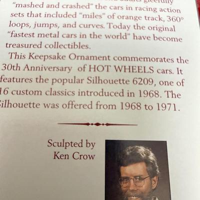 Lot of 5 Unopened Ornaments - Hot Wheels & More