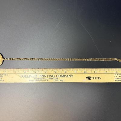 Rare Vintage Gold Plated Silver Incredible Hulk Coin Necklace